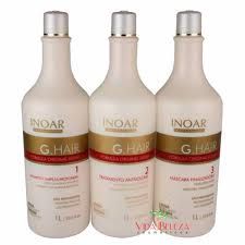 G-Hair Inoar 3 x 1000ml - COM VÍDEO