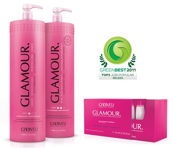 Kit Glamour - Cadivel - 500 ml - S/Formol - COM VÍDEO